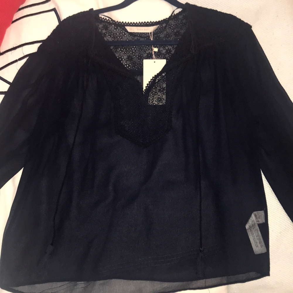 Zara tunic style blouse